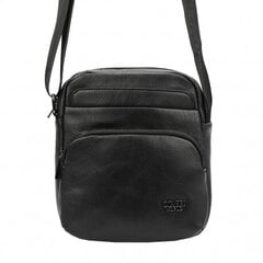 Мужская сумка через плечо ERIKS-2, черная цена и информация | Мужские сумки | 220.lv