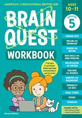 Brain Quest Workbook: 5th Grade (Revised Edition) Revised ed. цена и информация | Книги для подростков и молодежи | 220.lv