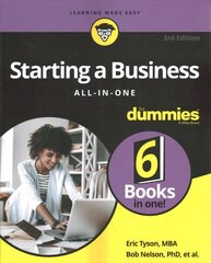 Starting a Business All-in-One For Dummies 3rd edition цена и информация | Книги по экономике | 220.lv