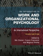 Introduction to Work and Organizational Psychology: An International Perspective 3rd edition cena un informācija | Sociālo zinātņu grāmatas | 220.lv