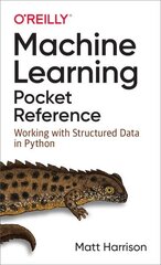 Machine Learning Pocket Reference: Working with Structured Data in Python цена и информация | Книги по экономике | 220.lv