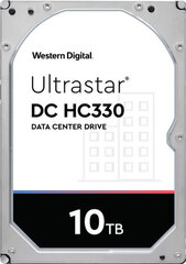 Western Digital Ultrastar DC HC330 3,5 дюйма, 10 000 ГБ, SAS цена и информация | Внутренние жёсткие диски (HDD, SSD, Hybrid) | 220.lv