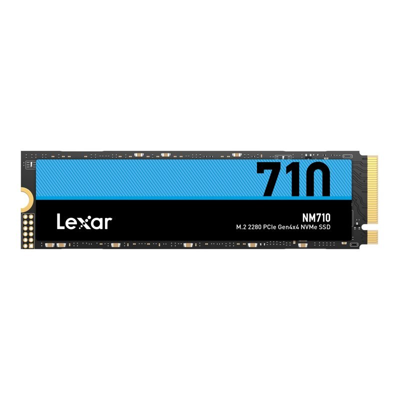 Lexar SSD diskdzinis NM710 2TB NVMe M.2 2280 4850/4500MB/s cena un informācija | Iekšējie cietie diski (HDD, SSD, Hybrid) | 220.lv