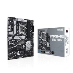 Asus MB B760 S1700 ATX/PRIME B760-PLUS cena un informācija | Mātesplates | 220.lv