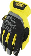 Перчатки Mechanix FastFit® 01 чёрный/желтый S цена и информация | Рабочие перчатки | 220.lv