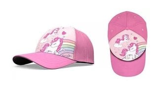 Детская кепка Javoli 11465 02, розовая/светло-розовая цена и информация | Шапки, перчатки, шарфы для девочек | 220.lv