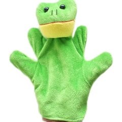 Запонка из мягкого плюша Зеленая лягушка цена и информация | Мягкие игрушки | 220.lv