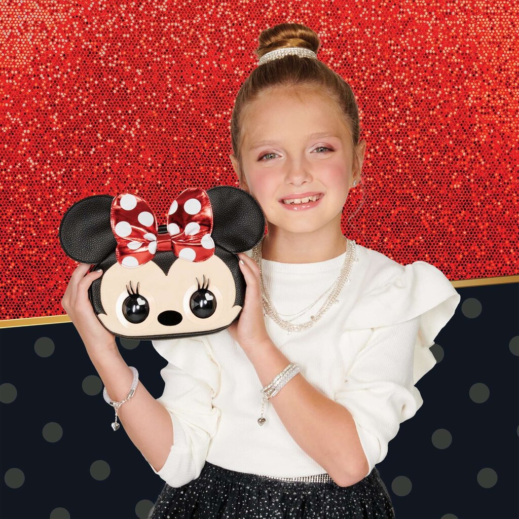 Interaktīvā soma Disney Minnie Mouse cena un informācija | Rotaļlietas meitenēm | 220.lv