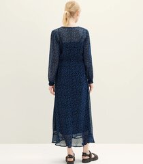 Женское платье Tom Tailor 1038151*32411, черное/синее цена и информация | Платья | 220.lv