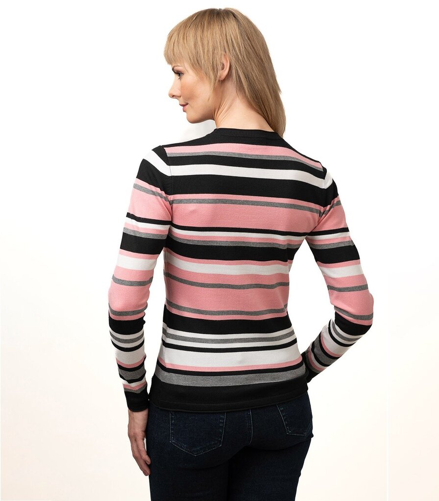 Džemperis sievietēm Maglia 82298 02, rozā/melns cena un informācija | Sieviešu džemperi | 220.lv