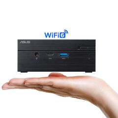 Mini pc Компьютер Asus PN41 N6005 4G-DDR4 256G SSD WIFI6 win11 HDMI 3.3GHz цена и информация | Стационарные компьютеры | 220.lv