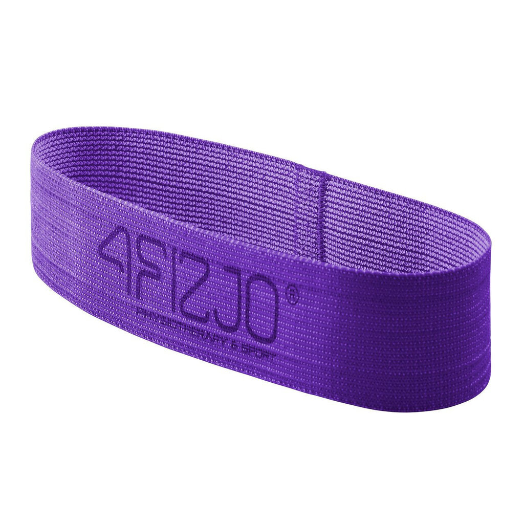 Pretestības lente 4fizjo Flex band 68 cm, violeta cena un informācija | Fitnesa gumijas, gredzeni | 220.lv