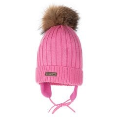 Детская шапка Lenne Andria 23373*182, тёмно-розовая цена и информация | Шапки, перчатки, шарфы для девочек | 220.lv