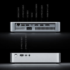 Mini pc Компьютер Lenovo Mini-01P i5-13500H 16G-DDR4 1TB SSD WIFI6 win11 HDMI 5.0GHz цена и информация | Стационарные компьютеры | 220.lv