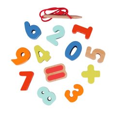 Деревянные цифры для детей Мир классики цена и информация | Развивающие игрушки | 220.lv