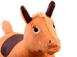 Piepūšamais lēkšanas zirgs, brūns цена и информация | Rotaļlietas zīdaiņiem | 220.lv