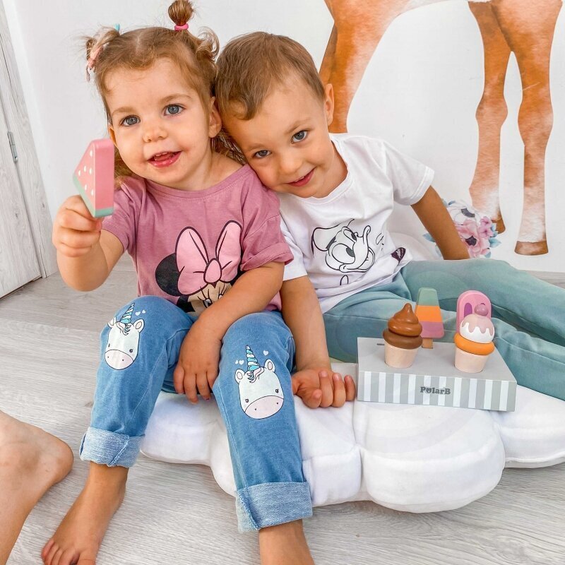 Koka saldējuma rotaļlieta, Viga PolarB, 5 gab. цена и информация | Rotaļlietas meitenēm | 220.lv