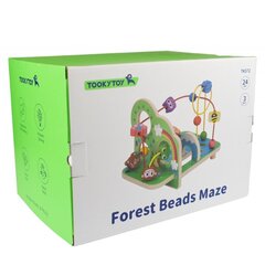 Деревянный многофункциональный лесной лабиринт Tooky Toy цена и информация | Развивающие игрушки | 220.lv