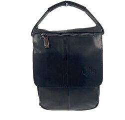 Сумка для мужчин ZNIXS Leather, черная цена и информация | Мужские сумки | 220.lv