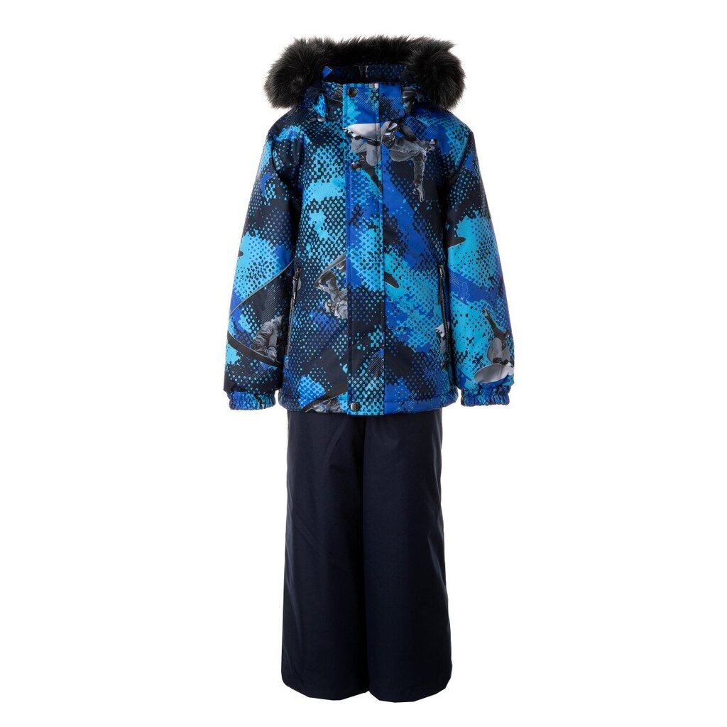 Huppa komplekts zēniem Dante 41930030*32386, tumši zils cena un informācija | Ziemas apģērbs bērniem | 220.lv