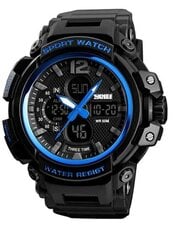 Мужские часы Skmei 1343BU blue-black цена и информация | Мужские часы | 220.lv