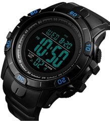 Мужские часы Skmei 1475BU Black-Blue цена и информация | Мужские часы | 220.lv