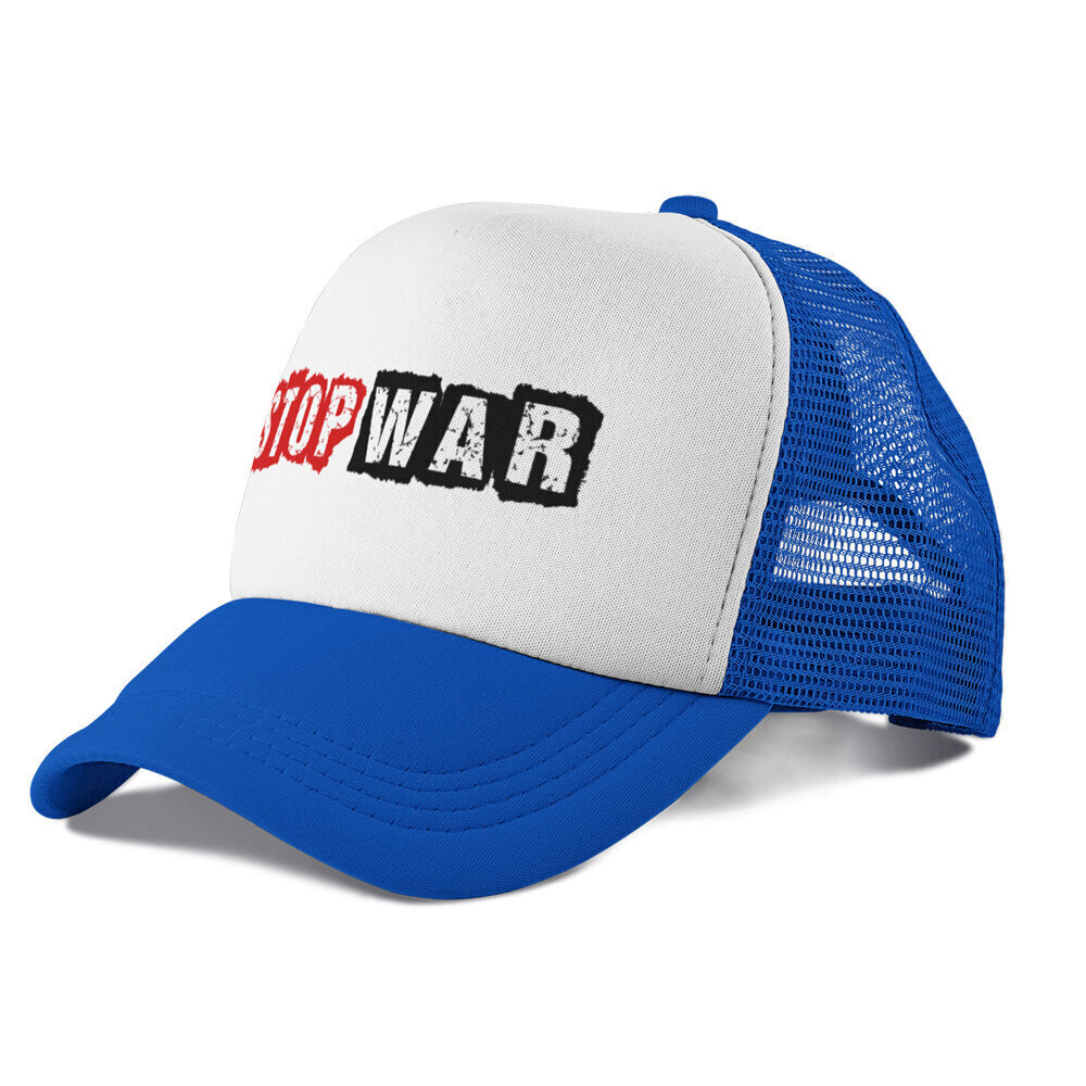 Cepure STOP WAR, zila cena un informācija | Oriģinālas cepures | 220.lv