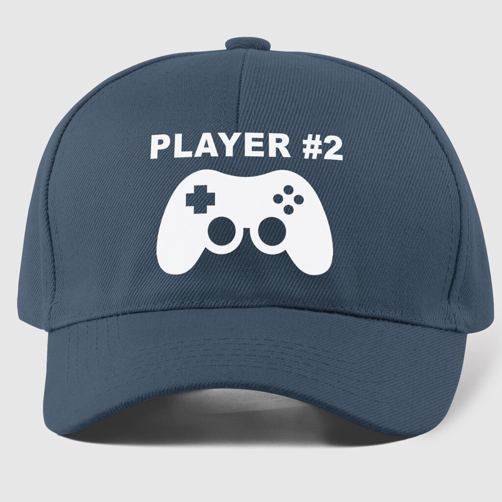 Cepure Player #2, tumši zila cena un informācija | Oriģinālas cepures | 220.lv