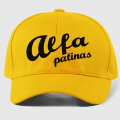 Кепка Альфа-самец, желтый цвет цена и информация | Оригинальные шапки | 220.lv