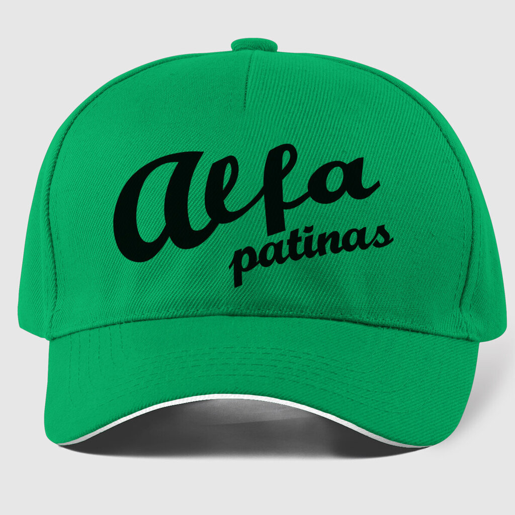 Cepure Alfa tēviņš, zaļa цена и информация | Oriģinālas cepures | 220.lv