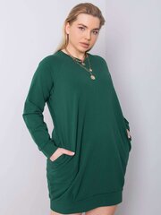 Kleita sievietēm Basic Feel Good, zaļa цена и информация | Платья | 220.lv