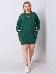 Kleita sievietēm Basic Feel Good, zaļa цена и информация | Платья | 220.lv