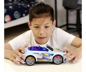 Automobiļu mūzikas rotējošais interaktīvais Mercedes-Benz zilais kabriolets ar gaismu un skaņu цена и информация | Игрушки для мальчиков | 220.lv