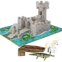Saliekamie celtniecības bloki Trefl Brick Trick Castle, 210 d. цена и информация | Конструкторы и кубики | 220.lv