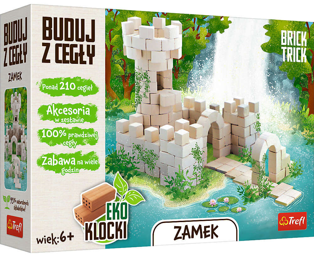 Saliekamie celtniecības bloki Trefl Brick Trick Castle, 210 d. cena un informācija | Konstruktori | 220.lv