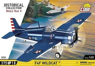 Konstruktors Cobi Historical Collection F4F Wildcat, 375 det cena un informācija | Konstruktori | 220.lv