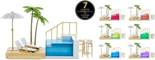 578475EUC Rainbow High Color Maneing Pool & Beach Club Playset Playset цена и информация | Игрушки для девочек | 220.lv