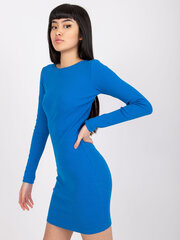 велюровое мини-платье глубокого синего цвета bellah rue paris цена и информация | Платья | 220.lv