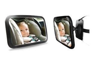 Auto spogulis bērna vērošanai AMiO, 29 x 19 cm cena un informācija | Autokrēsliņu aksesuāri | 220.lv