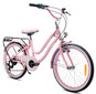 Bērnu velosipēds Sun Baby J03.016.4.7- HEART 20", rozā цена и информация | Velosipēdi | 220.lv
