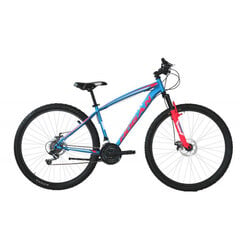 Itāļu kalnu velosipēds HOGAN MTB 27.5" sarkans/zils cena un informācija | Velosipēdi | 220.lv