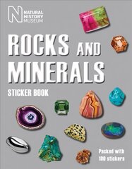 Rocks and Minerals Sticker Book цена и информация | Книги для самых маленьких | 220.lv