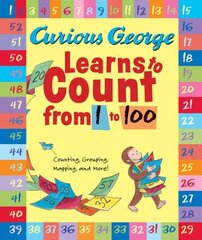 Curious George Learns to Count from 1 to 100 cena un informācija | Grāmatas mazuļiem | 220.lv