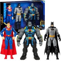 Liels figūriņu komplekts DC Comics Betmens, Supermens, Darkseids 30 cm cena un informācija | Rotaļlietas zēniem | 220.lv