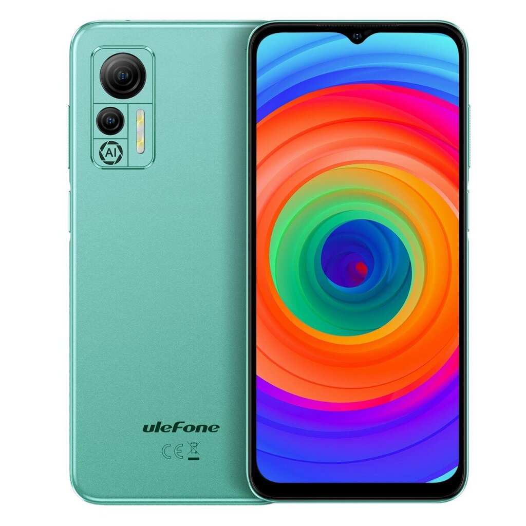 Ulefone Note 14 4/64GB Mint Green UF-N14-4GB/GN cena un informācija | Mobilie telefoni | 220.lv