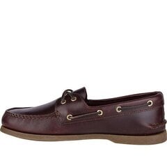 Мужские аутентичные оригинальные кожаные мокасины Sperry 195214-BROWN-9.5, бордовые цена и информация | Мужские ботинки | 220.lv