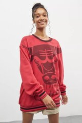 Женская толстовка Chicago Bulls Mitchell & Ness FCPO1070-XS, красная цена и информация | Женские толстовки | 220.lv