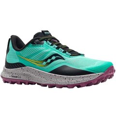 Беговая обувь Saucony Peregrine 12 Running Shoe Cool Mint/Acid S10737-26-9.5, синяя цена и информация | Спортивная обувь, кроссовки для женщин | 220.lv