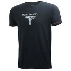 T-krekls vīriešiem Helly Hansen, melns цена и информация | Мужские футболки | 220.lv