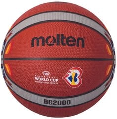 Basketbola bumba Molten B7G2000-M3P, 7 cena un informācija | Basketbola bumbas | 220.lv